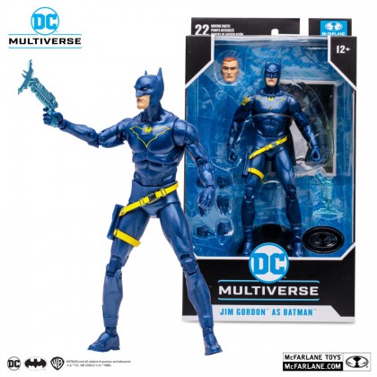 DC Multiverse Jim Gordon Batman Platinum